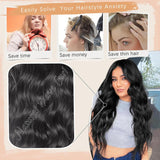 Women's Wigs Long Curly Hair Fiber Headgear Wigs