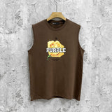 Purple Brand Tank T Shirts Sleeveless T-shirt Vest