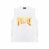 Purple Brand Tank T Shirts Sleeveless T-shirt Vest
