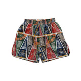 Rhude T Shirt Cartoon Graffiti Letter Casual Short Sleeve Shirt Shorts