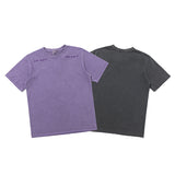 C.e t shirts washed batik round neck pullover men's and women's short sleeves