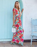 Women Dresses  Flirty and Feminine: Women's Leisure Dress with Charming Floral Print