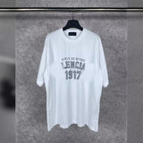 Men T-shirts Paris Print Short Sleeve Crew Neck T-Shirt Casual Half Sleeve