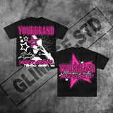 Street Unisex T-shirt Street Hip Hop Anime Dark Girl T-Shirt