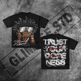 Street Unisex T-shirt Cartoon Pattern Street Tee