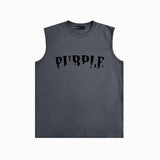 Purple Brand Tank T Shirts Sleeveless T-shirt Vest
