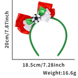 Themed Party Supplies World Cup Themed Headband – National Flag Bowknot Fan Accessory