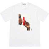 Men T-shirts 21SS Water Pistol Tee Water Gun Print Loose Short Sleeve Crew Neck T-Shirt