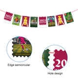 Themed Party Supplies Soccer Pennant Banner – World Cup Party Decoration for Bars & Clubs