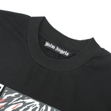 Palm Angels T Shirts Angel Alphabet Slogan Short Palm Sleeve T-Shirt