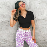 Women Tops Fashion Sexy Cool Vest (ZJ0415)