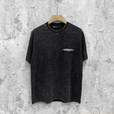 Purple Brand Distressed T Shirts Short Sleeve