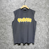 Purple Brand Tank T Shirts Sleeveless T-shirt Vest