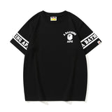 Bathing Ape T Shirt Summer, Ape Man Print Short Sleeve T-Shirt