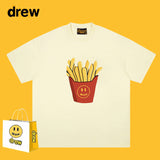 Drew T Shirts Cotton Short-Sleeved Printed T-shirt