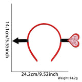 Themed Party Supplies Valentine's Day Heart Headband – Wedding, Bachelorette Party & Photo Prop