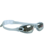 Swimming Goggles high definition waterproof and anti-fog swimming glasses large frame electroplating mirror with earplugs swimming goggles