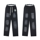 Hellstar Hoodie & Pants Wash Water Make Old Hoodies Sweater Trousers