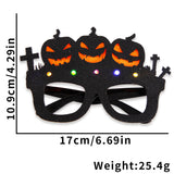 Halloween glasses LED Halloween Party Glasses – Pumpkin & Ghost Design