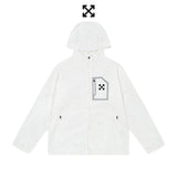 Off White Jacket Spring/Summer OW Outdoor Sports Casual Sunscreen Clothing
