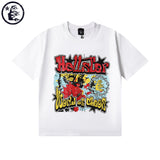 Hellstar T Shirt Summer Loose Pullover Short Sleeve T-Shirt part 2