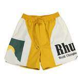 Rhude Shorts Elastic Sports Casual Shorts Beach Shorts
