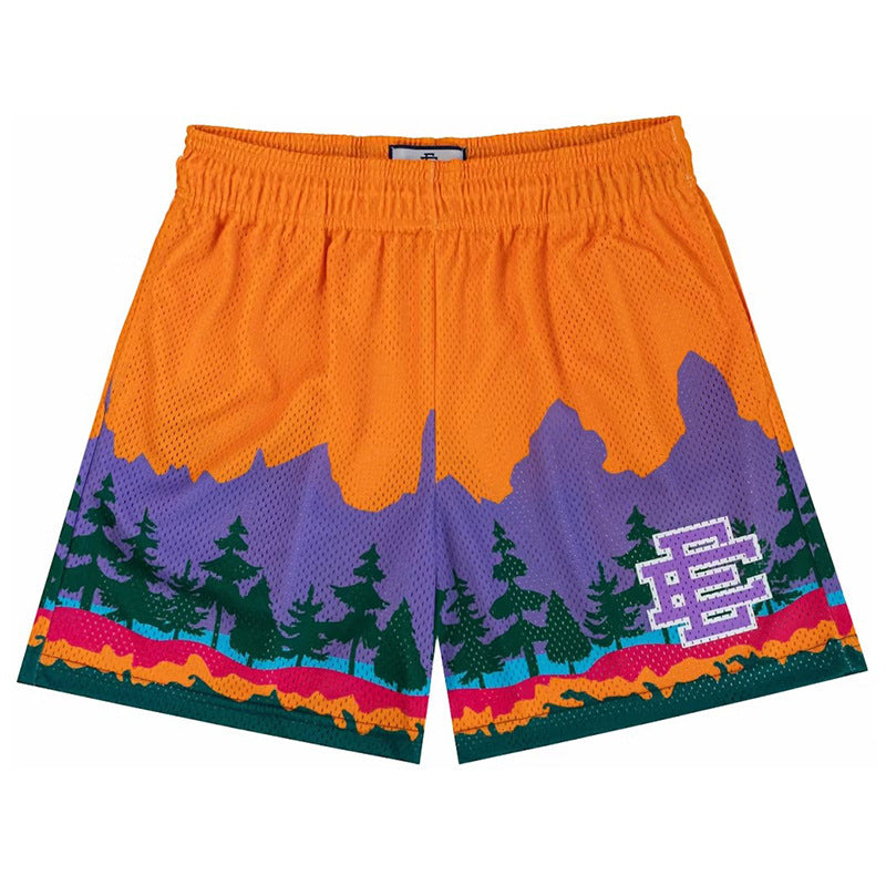 Eric Emanuel Ee Shorts Fitness Mesh Sports Quick-drying Shorts