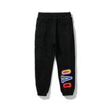 Bathing Ape Pant joint shark camouflage print double-sided sweatpants casual pants