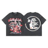 Hellstar T Shirt Summer, Loose Short Sleeve T-Shirt