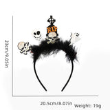 Halloween headband Halloween Headband – Party Decoration & Photo Prop with Bats, Cats & Pumpkins