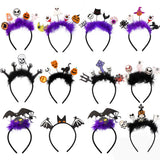 Halloween headband Halloween Headband – Party Decoration & Photo Prop with Bats, Cats & Pumpkins