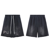 Purple Brand Shorts Summer Men Large Size Loose Casual