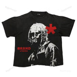 Street Unisex T-shirt Portrait Pattern Street Tee