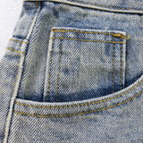 Hellstar Shorts Ripped Denim Shorts