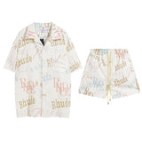 Rhude T Shirt Casual Short Sleeve Shirt