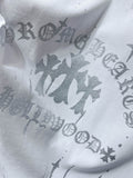 Chh Chrome Hearts T Shirts Sanskrit Star Splashing Ink Casual Sports Men's and Women's Short Sleeve T-Shirts