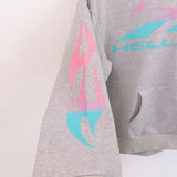 Hellstar Hoodie gradual change color print hoodie fall loose sweater