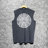 Purple Brand Tank T Shirts Sleeveless T-shirt Vest