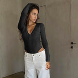 Women Jumpsuit Long Sleeve Comfortable Stretch Jumpsuit (Zj0415)
