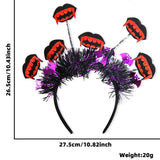 Halloween headband Halloween Headband – Pumpkin, Spider & Radiant Feather Design