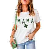 Mother Day Fashion Short-Sleeved Pullover T-shirt for Women
