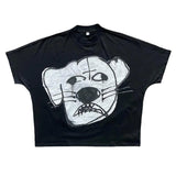 Street Unisex T-shirt Puppy Cartoon Pattern