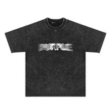 Purple Brand Distressed T Shirts Short Sleeve