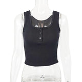 Women Tops Fashion Sexy Cool Vest (Zj0415)