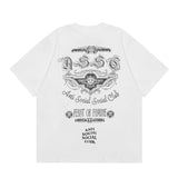 ANTI SOCIAL CLUB T-Shirt ANTI Print Casual