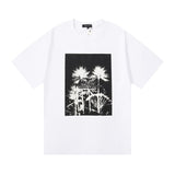 Purple Brand T Shirts Purple Micro Label Letter Pattern Printed Short Sleeve T-Shirt