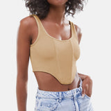 Women Tops Fashion Sexy Cool Vest (ZJ0415)