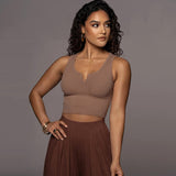 Women Tops Fashion Sexy Cool Vest (Zj0415)