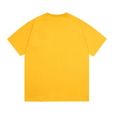 Denim Tears T Shirts D.T Kapok Five-Pointed Star Letter Print Short-Sleeve T-shirt
