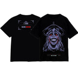 Street Unisex T-shirt Hip Hop Punk Vintage Short Sleeve